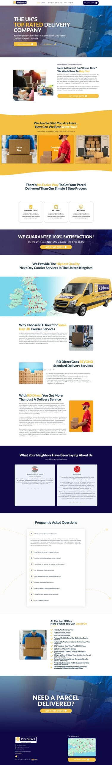 RD Direct Next Day Courier